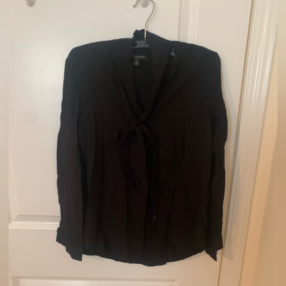 Banana Republic Classic Black Blouse